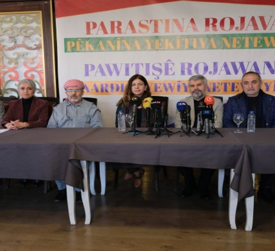 Diyarbakır'da ortak çağrı: Gün Rojava’nın statüsünü koruma günüdür
