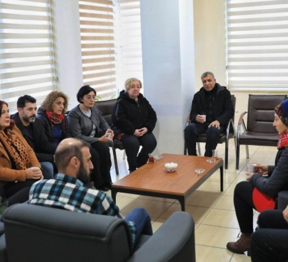 Nazım Daştan ve Cihan Bilgin için Diyarbakır'da taziye
