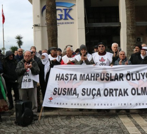 Hasta mahpuslar Erol, Ertürk ve Arslan'ın tahliyesi talep edildi
