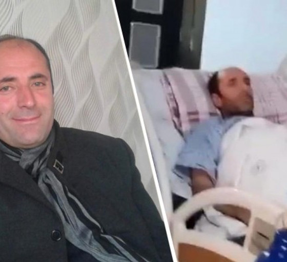 Hasta tutuklu Burhan Adsız hastaneye kaldırıldı