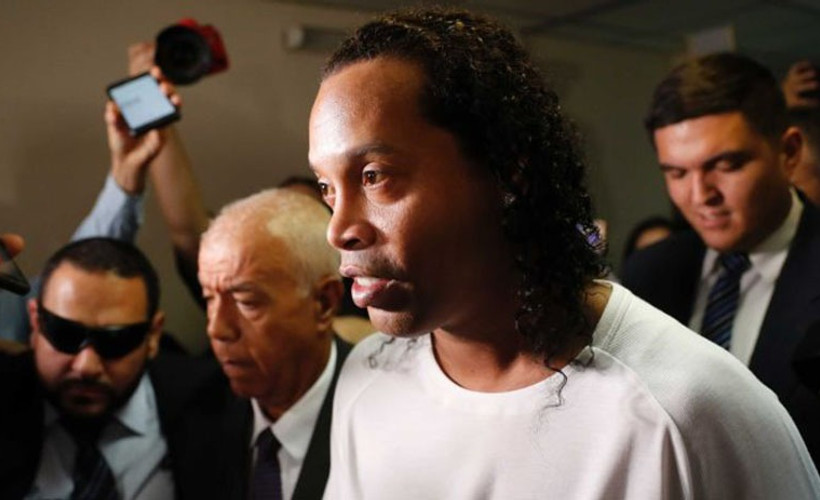 Ronaldinho tutuklandı