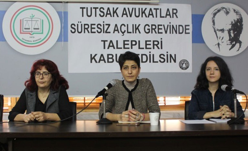 ÇHD’li 4 tutuklu avukat süresiz açlık grevine başladı