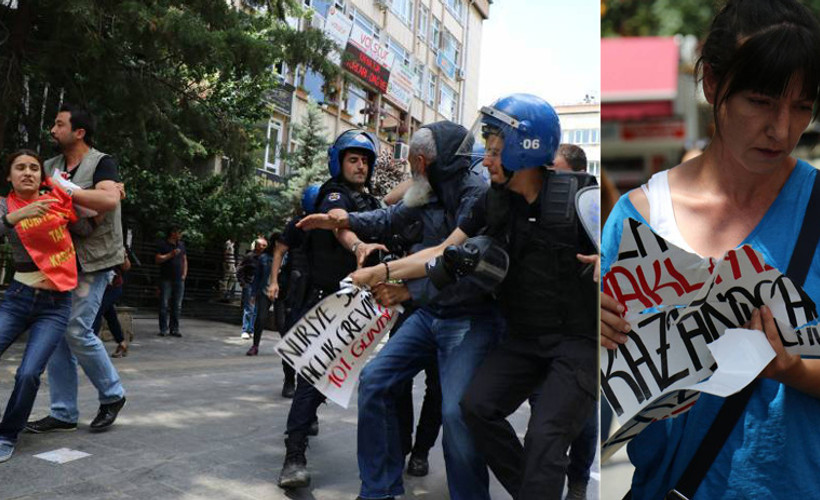 Yüksel'de bugün de müdahale