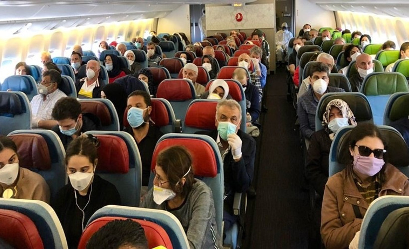 59 ülkeden 25 bin kişi 195 seferle Türkiye'ye getirilecek