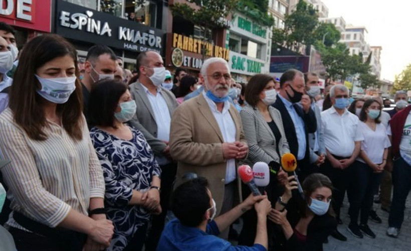 HDP'liler 'Demokrasi Yürüyüşü'nün 2’nci gününde Esenyurt’taydı: Saldırılar bütün muhalefete yapılıyor