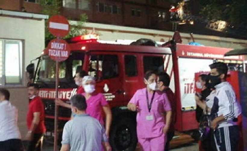İstanbul Eğitim Araştırma Hastanesi'nde yangın: Hastalar pencerelerden tahliye edildi