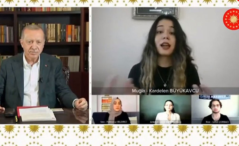 Erdoğan'ın video konferansına 'dislike' yağdı, '#OyMoyYok' protestosu başlatıldı