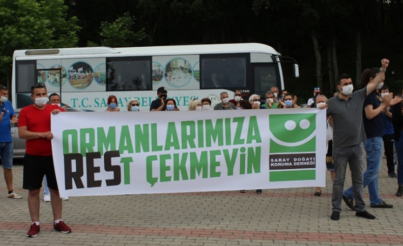 İstanbul Havalimanı için Trakya ormanları yok ediliyor