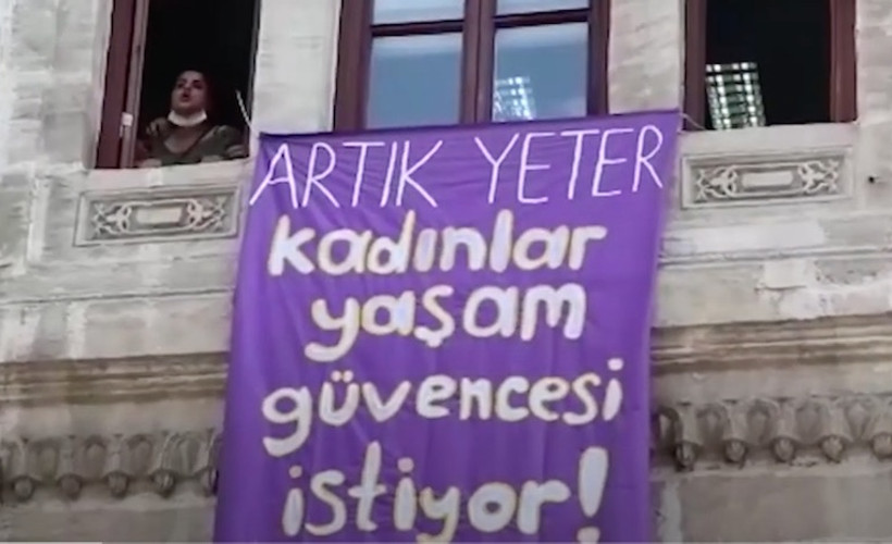 Aile, Çalışma ve Sosyal Politikalar Bakanlığı İl Müdürlüğü'nde eylem yapan 7 kadın gözaltına alındı
