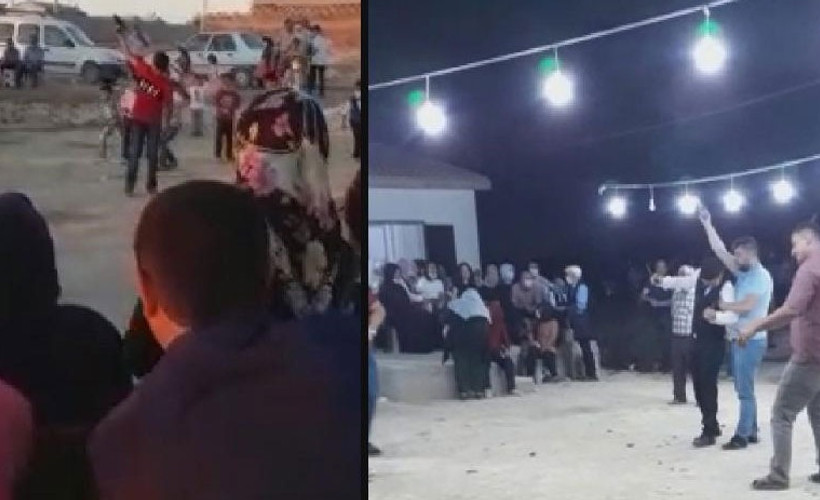 Düğünde çocuklara ateş açtırdılar