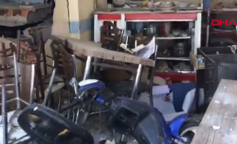 Konya'da bir iş yerinde doğal gaz patlaması!