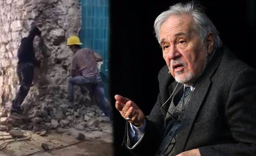 Galata Kulesi'ndeki restorasyona bir tepki de İlber Ortaylı'dan geldi