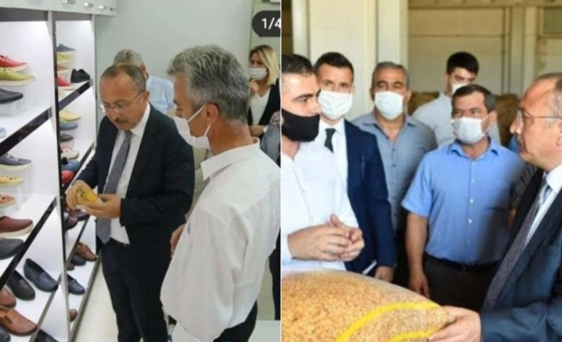 Denizli Valisi, maskesiz Coronavirus denetimi yaptı