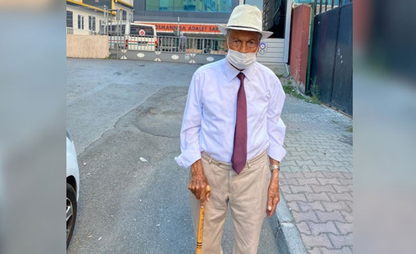 90 yaşındaki Hasan Basri Aydın, Cemil Çiçek’e hakaret ettiği iddiasıyla gözaltına alındı