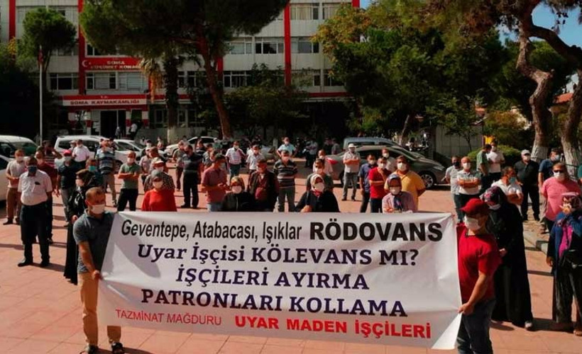 Maden işçileri Soma'dan Ankara'ya yürüyecek