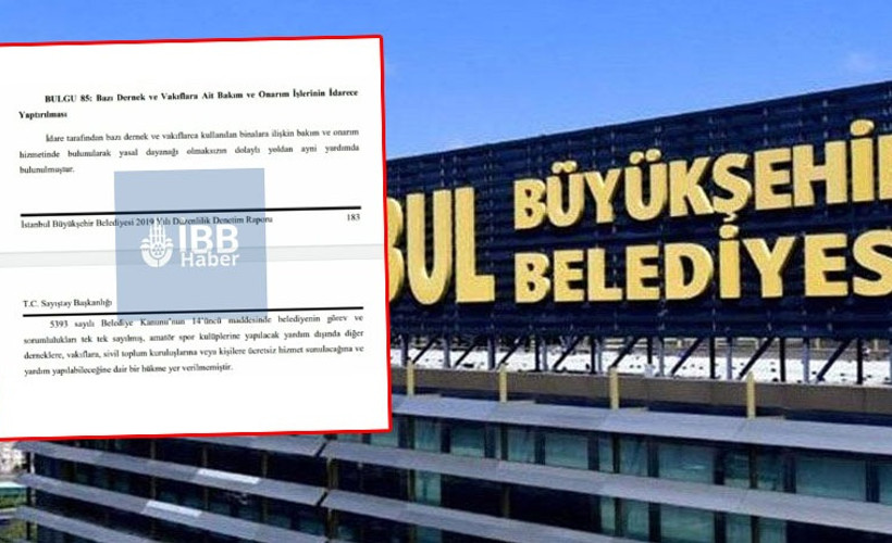 İBB, AKP’nin vakıflara ve derneklere aktardığı kanunsuz yardımları paylaştı