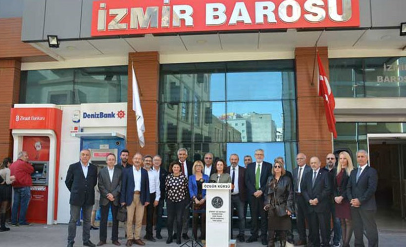 İlçe Seçim Kurulu, İzmir Barosu'nun genel kurul başvurunu reddetti