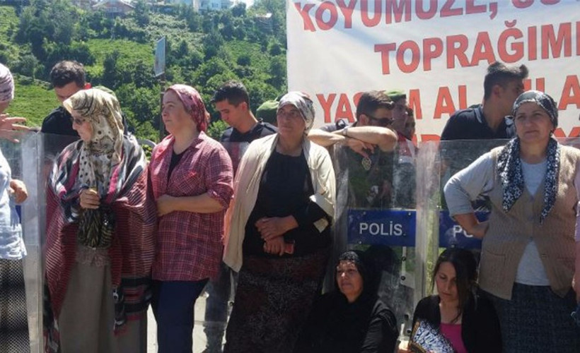 'Köyümüzde taş ocağı istemeyruk'