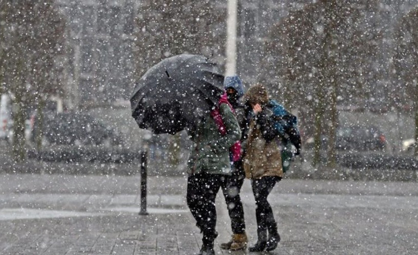 Meteoroloji'den karla karışık yağmur uyarısı