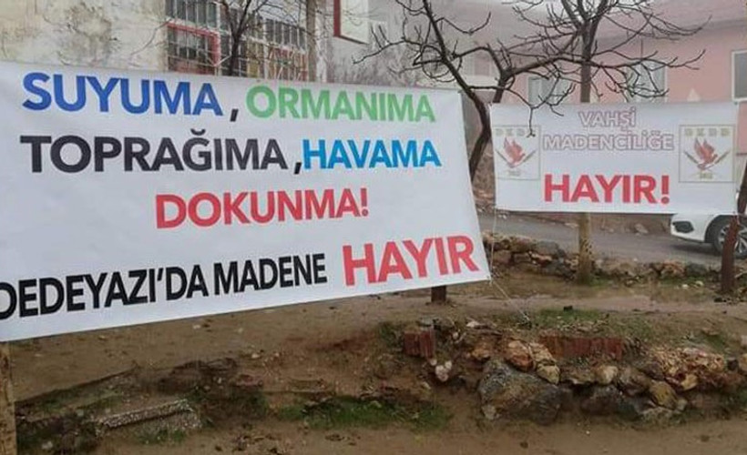 Doğanşehir'de köylülerin içme suyu kaynağını kurutan maden firması ek proje ile genişlemek istiyor