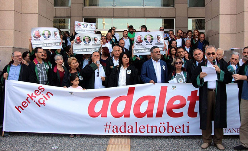 Avukatlar, 15. kez Adalet Nöbeti'nde