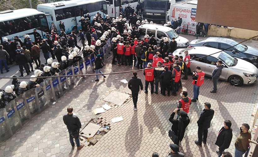 Gözaltına alınan 109 işçi serbest bırakıldı