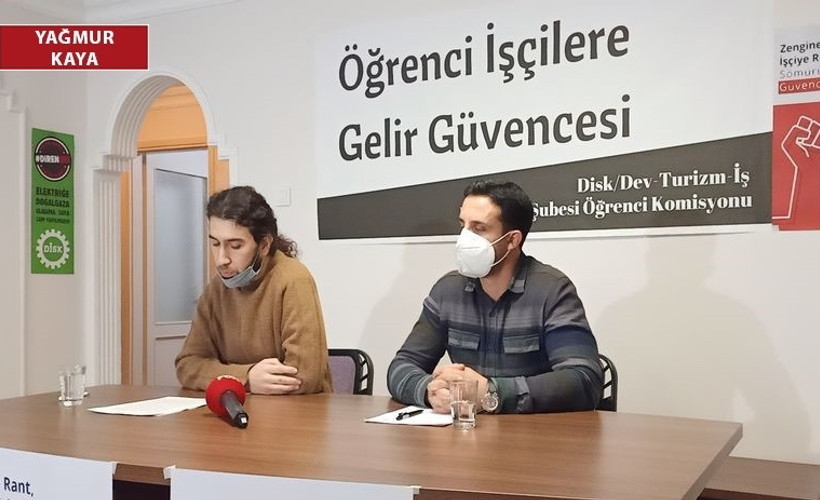 İşsiz kalan öğrenciler DİSK çatısı altında komisyon kurdu: Öğrenim ve geçim bursu istiyoruz