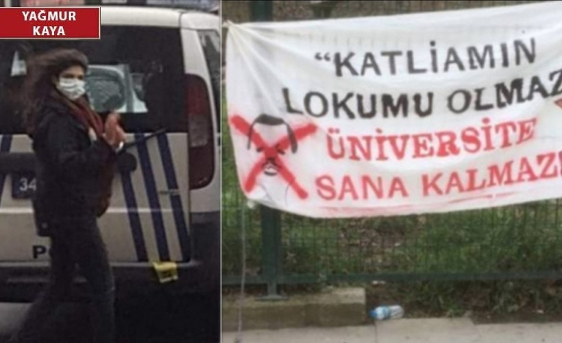 'İşgalin, katliamın lokumu olmaz' diyen öğrenci Roza Kahya tutuklandı