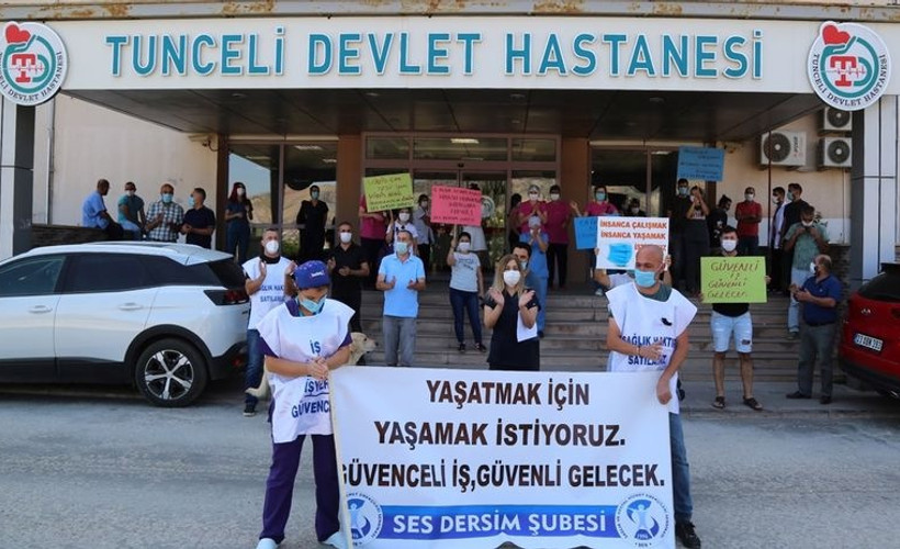 Dersim’de vakalar artıyor: Salgına yakalanan sağlıkçılar yoğun bakımda, önlemler yetersiz