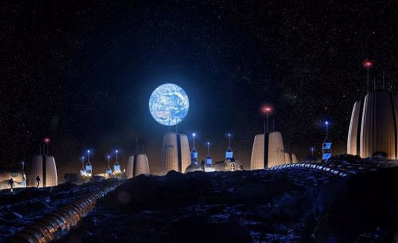 Avrupa Uzay Ajansı, Ay'da inşa edilecek evleri paylaştı