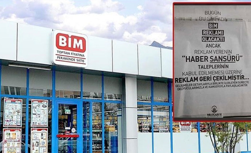 Milli Gazete, BİM'in sansürletmek istediği haberi açıkladı