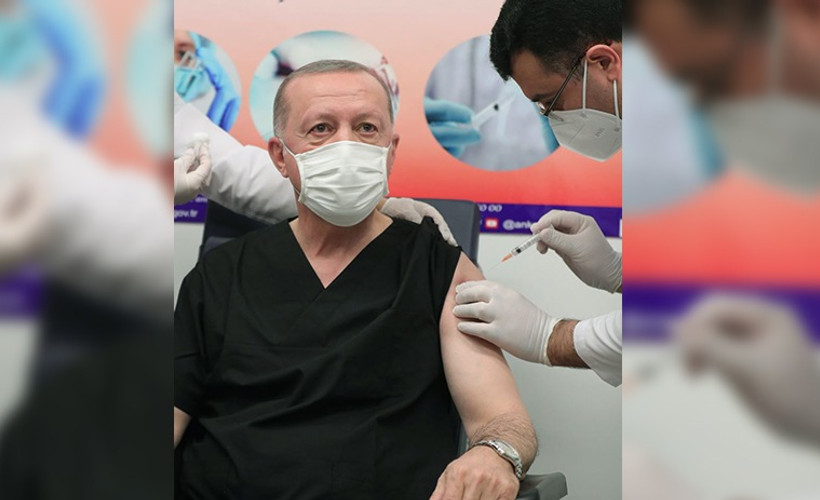 Cumhurbaşkanı Erdoğan aşı oldu