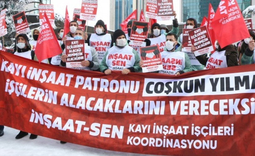 Kayı İnşaat işçileri: Bize olan borcu için devlet neden peşine düşmüyor?