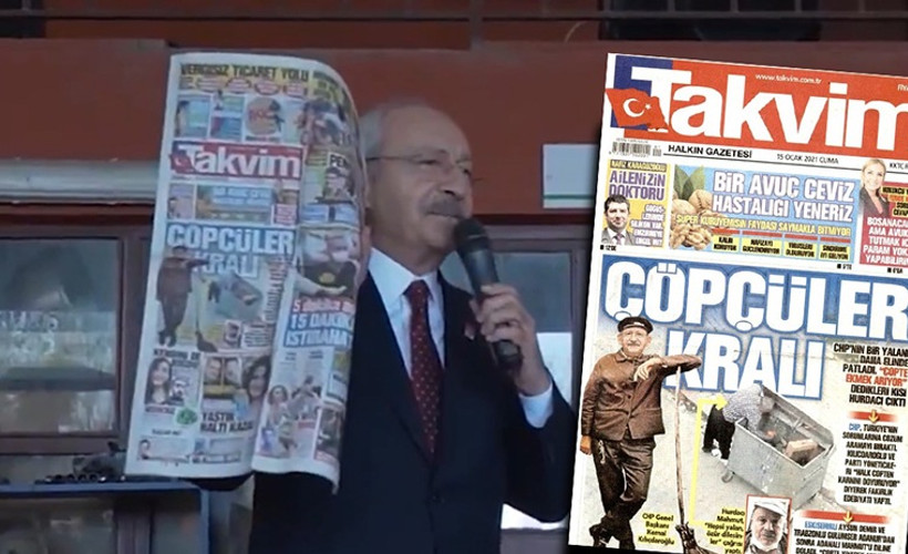 Kılıçdaroğlu'ndan 'çöpçüler kralı' manşetine cevap: Kralları değil yoldaşlarıyım