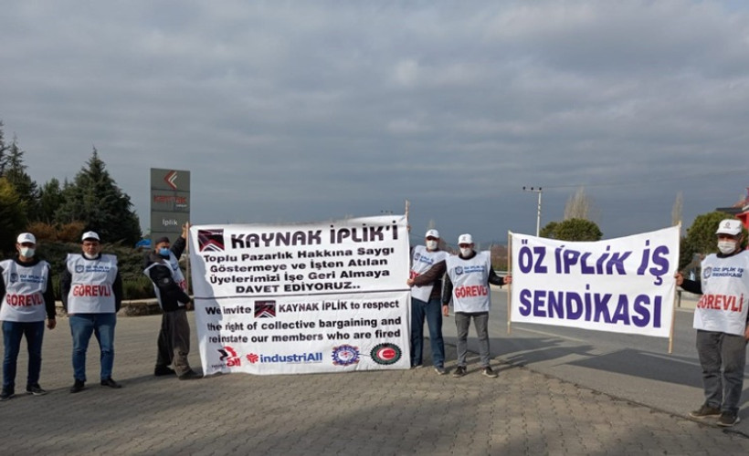 İplik fabrikasında sendikaya üye olan işçiler işten atılıyor