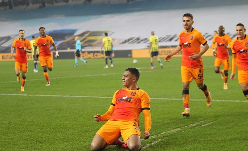 Kadıköy'de seyircisiz derbide kazanan Galatasaray oldu