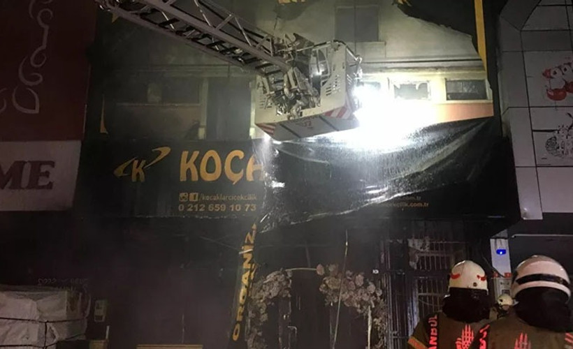 İSTOÇ Ticaret Merkezi'nde yangın