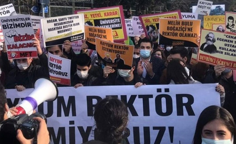 Boğaziçi öğrencilerine destek eyleminde Ege ve DEÜ öğrencilerine soruşturma