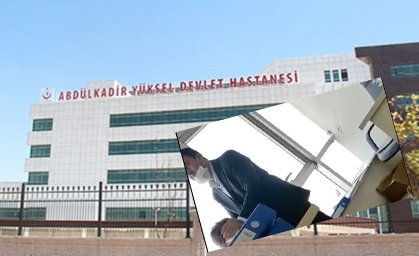 Devlet hastanesinde 'üfürükçü' seansı