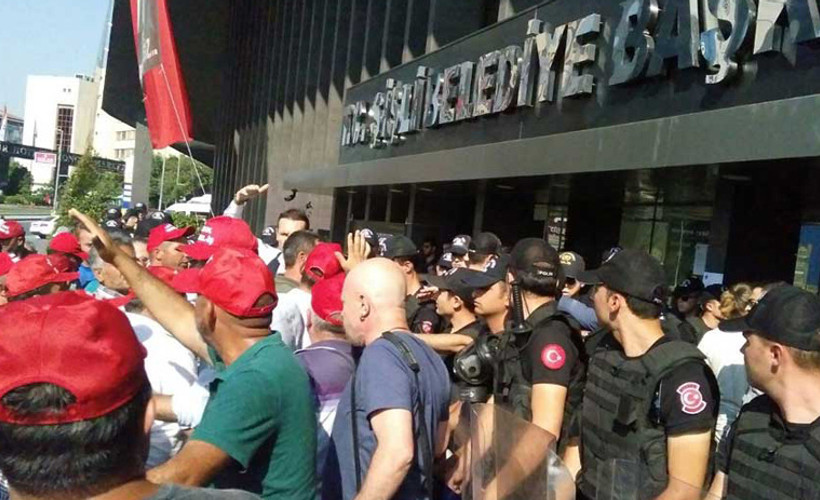 Şişli Belediye işçileri Ankara'ya yürüyecek