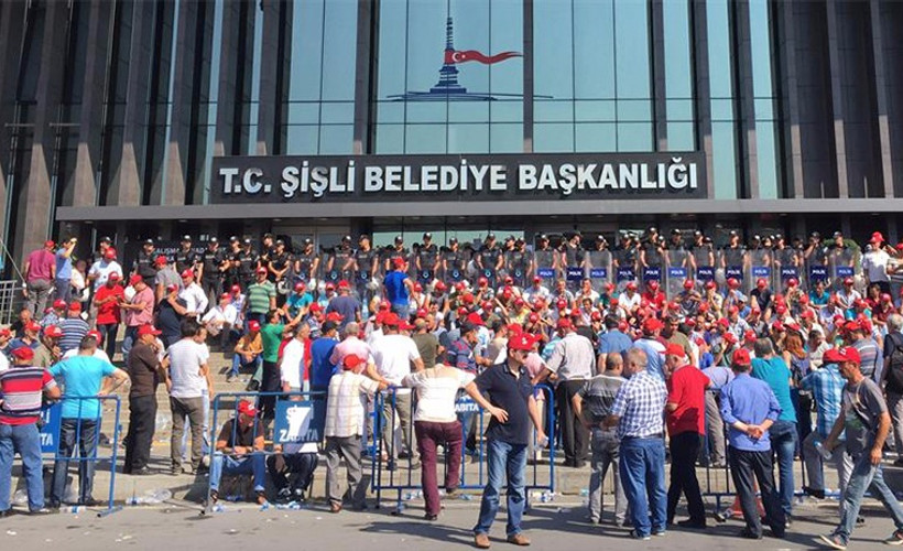 Şişli Belediyesi işçileri adalet için Ankara'ya yürüyecek