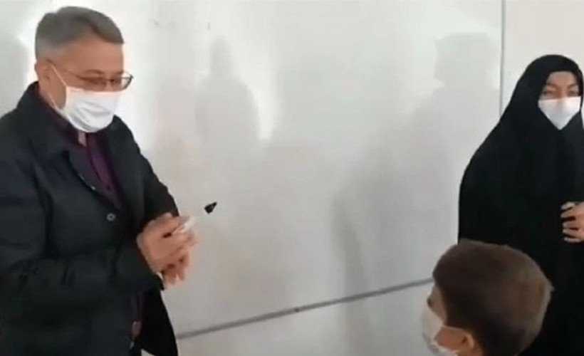 'Haberimiz yok' açıklaması yapılmıştı: Milli Eğitim Müdürü çarşaflı derse girmiş