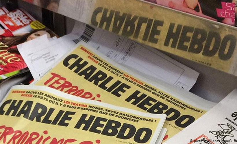 Charlie Hebdo dergisi yöneticileri hakkında 'Cumhurbaşkanına hakaret' iddianamesi