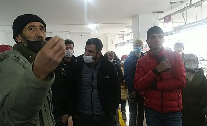 Ücretleri ödenmeyen tekstil işçileri fabrikayı terk etmiyor