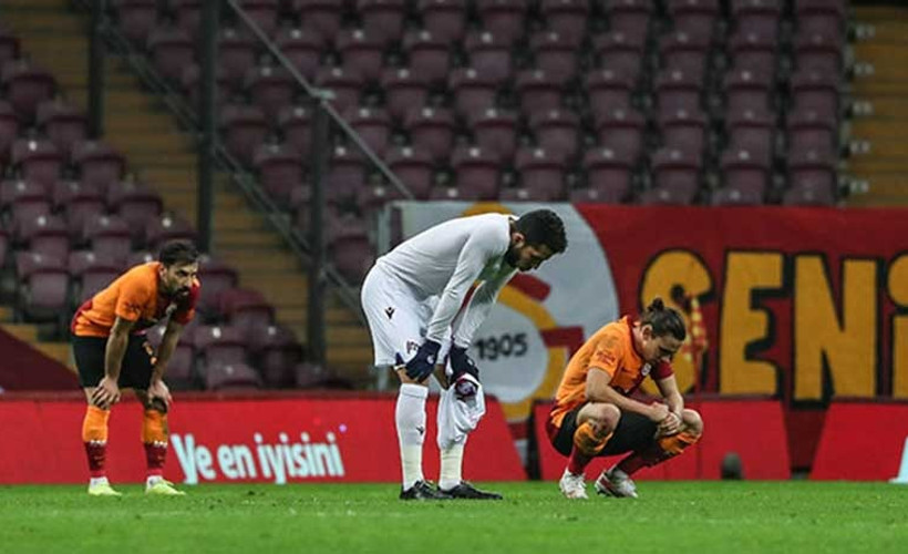 Galatasaray zirve yolunda yara aldı