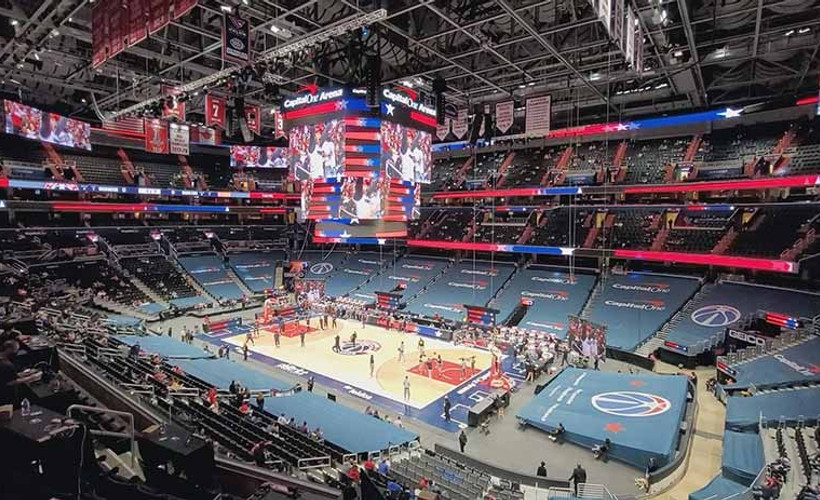 Washington'da aylar sonra 'seyircili' NBA maçı