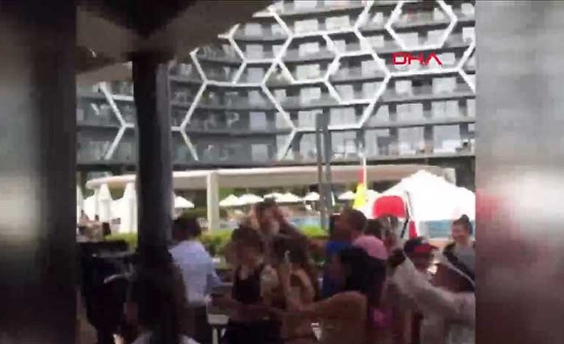 Antalya'da bir otelde düzenlenen parti görüntüleri tepki çekti