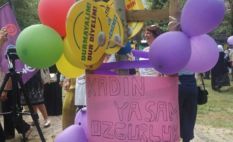 Yoğurtçu Parkı'nda kadın coşkusu