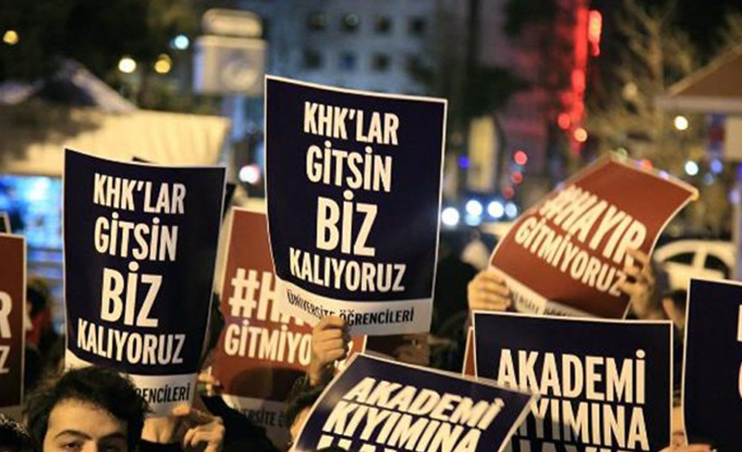 KHK ile ihraç edilen 17 yıllık öğretmenin basın açıklaması suç sayıldı