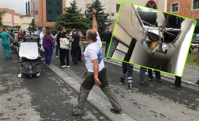 Üniversite hastanesinde çıkan yangında 24 kişi dumandan etkilendi